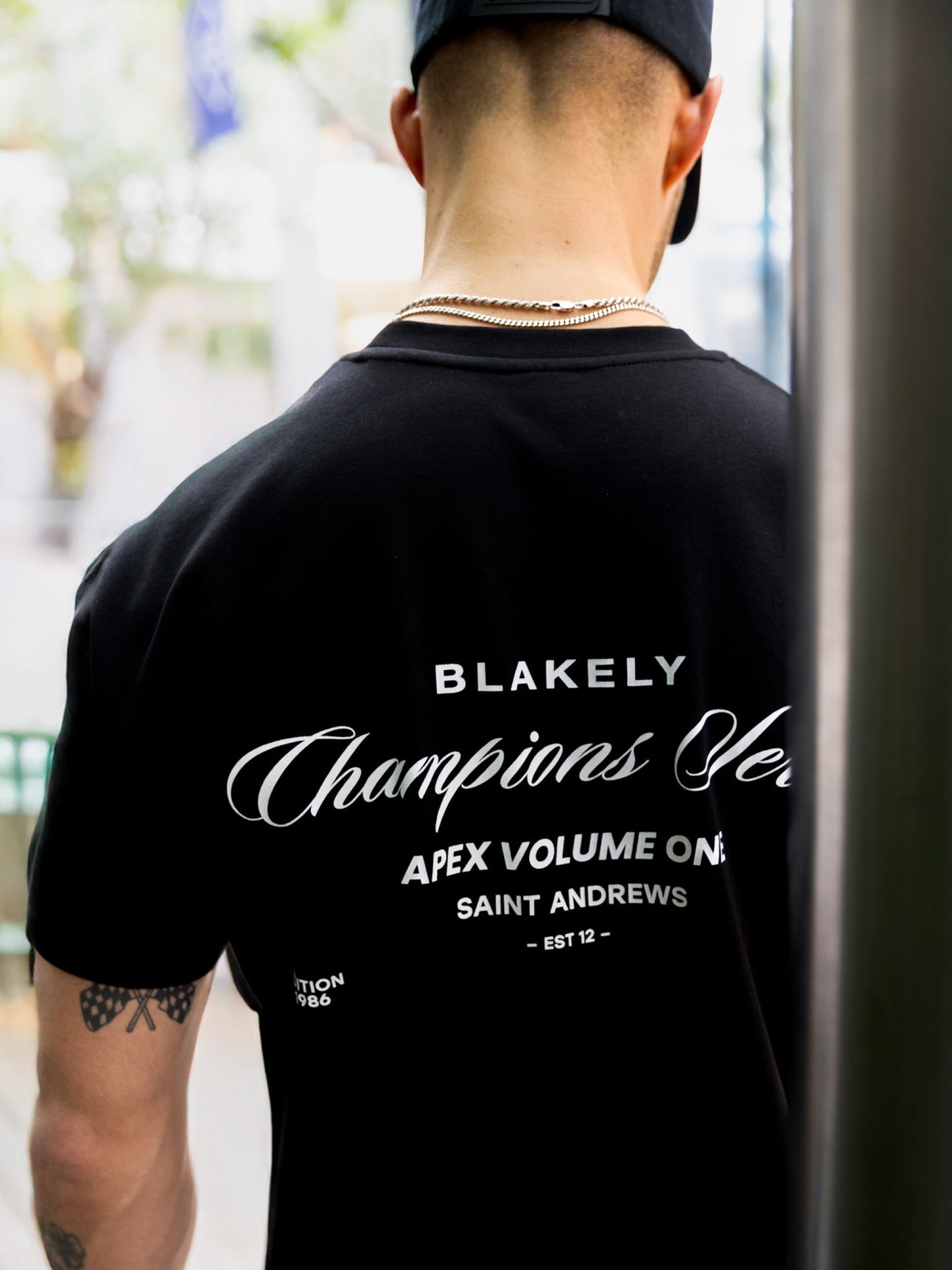 Champions Relaxed T-Shirt - Black