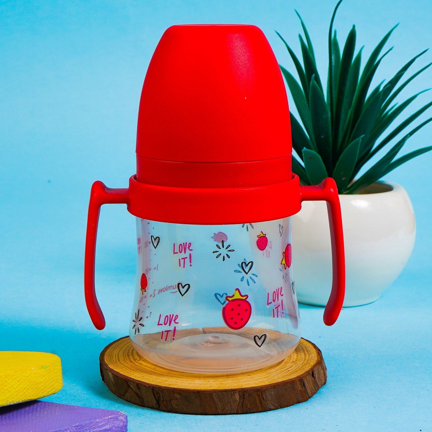 Baby Feeder Red (150Ml) - Sunshine