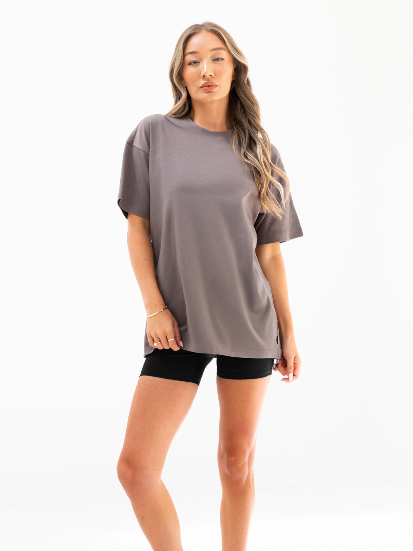 Isabel Oversized T-Shirt - Brown