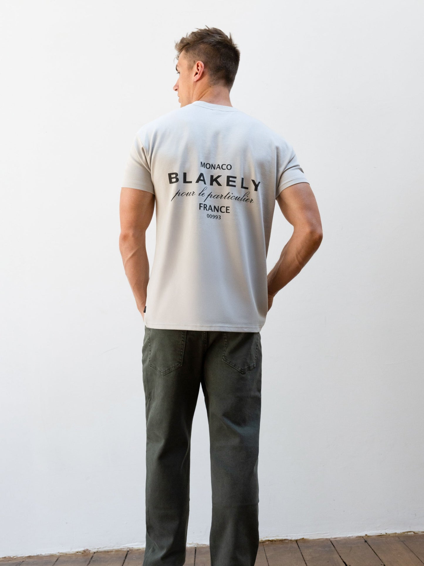 Monaco Relaxed T-Shirt - Stone Grey