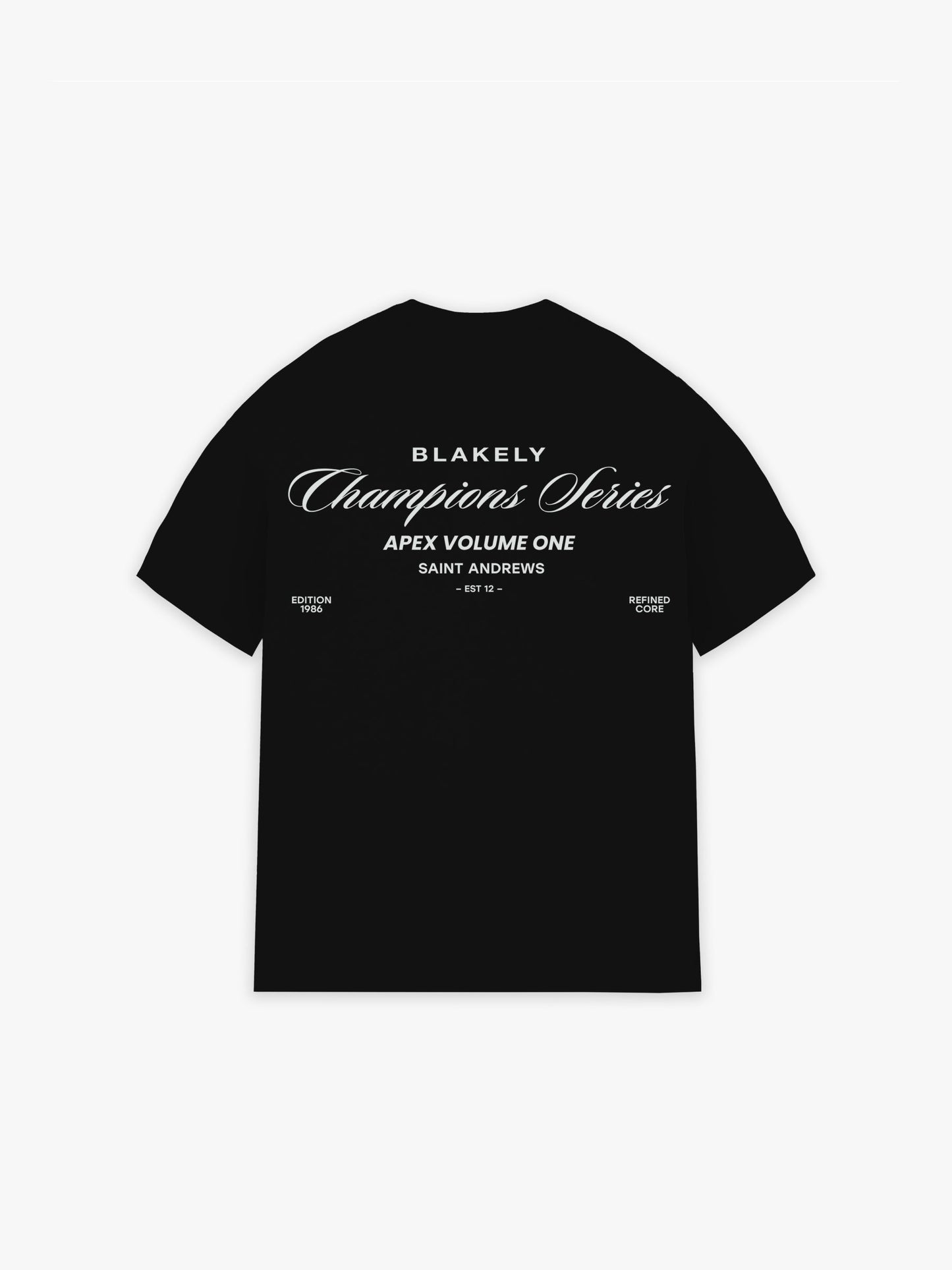 Champions Relaxed T-Shirt - Black