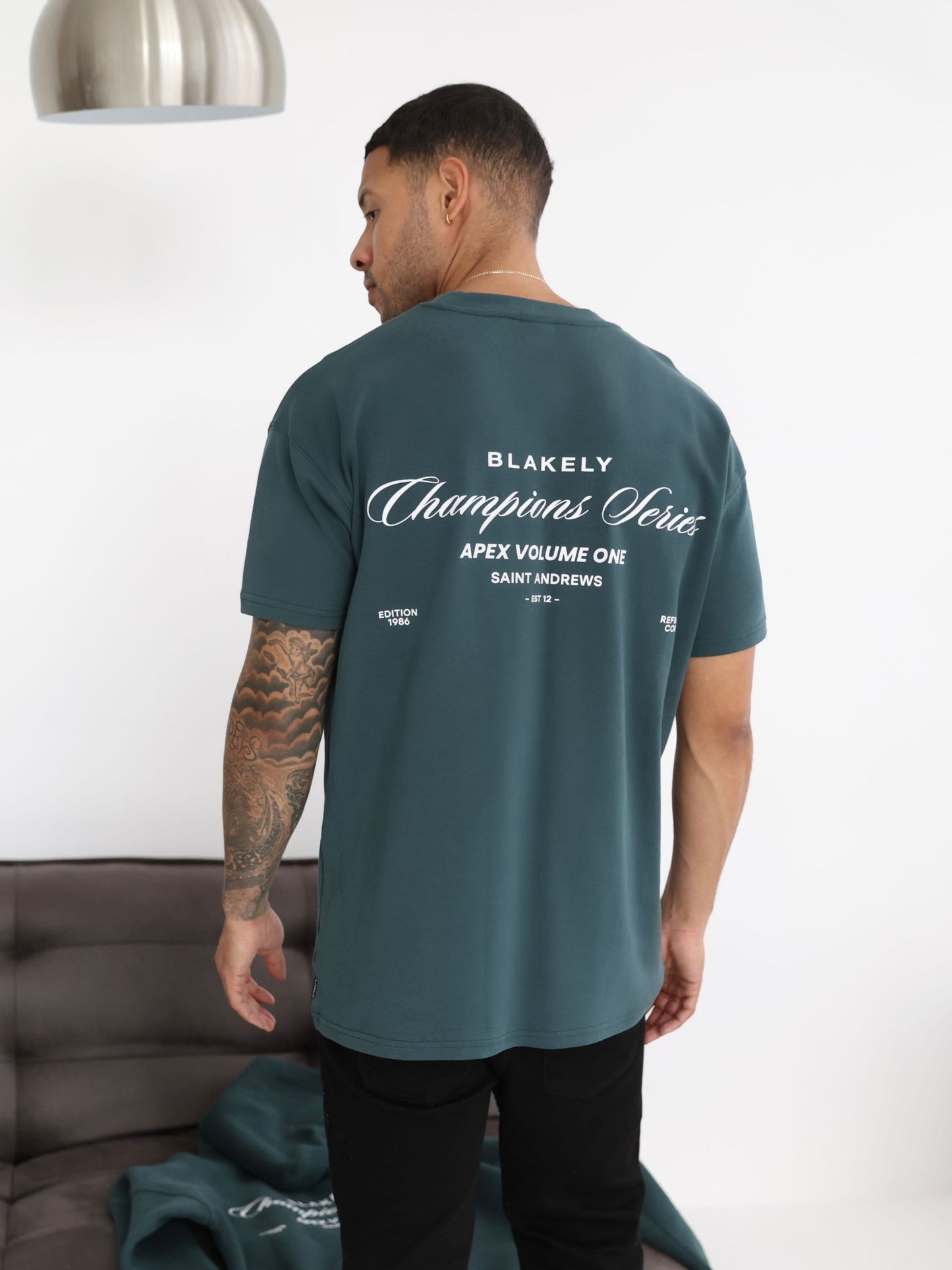 Champions Relaxed T-Shirt - Teal Green